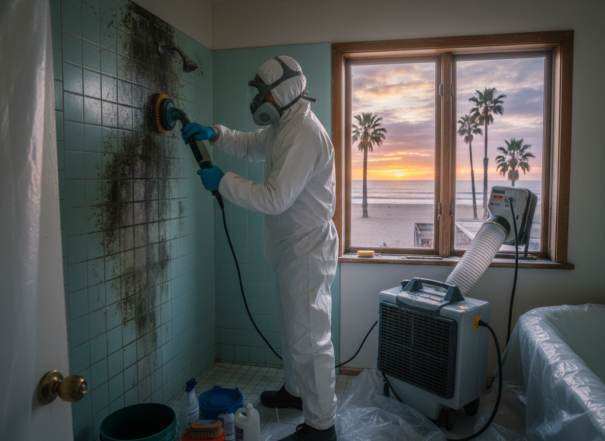 bathroom mold removal service in Sunset Beach