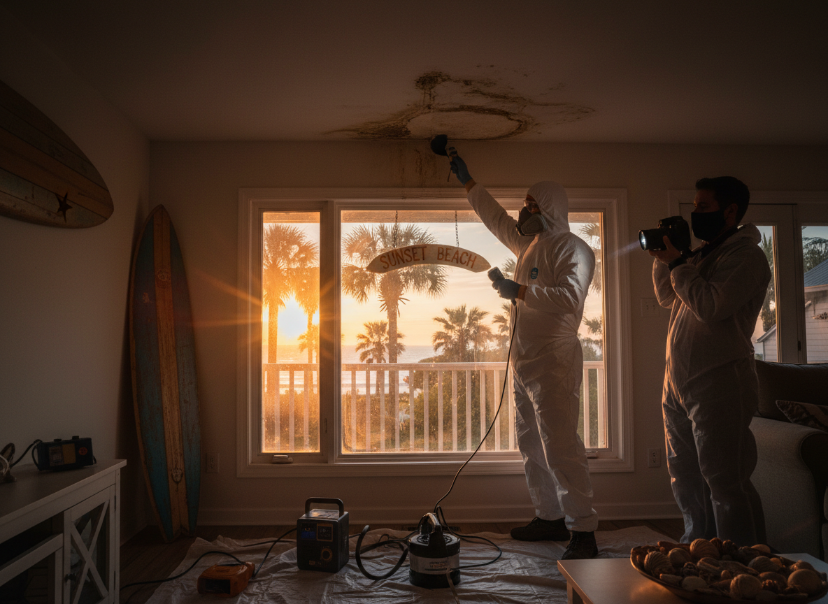 Mold Inspection in Sunset Beach