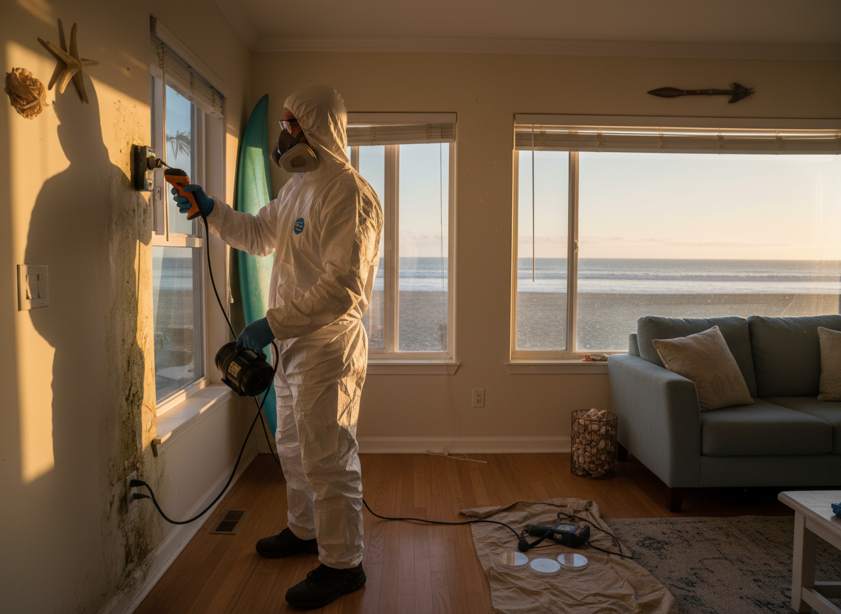 same day mold testing in Sunset Beach